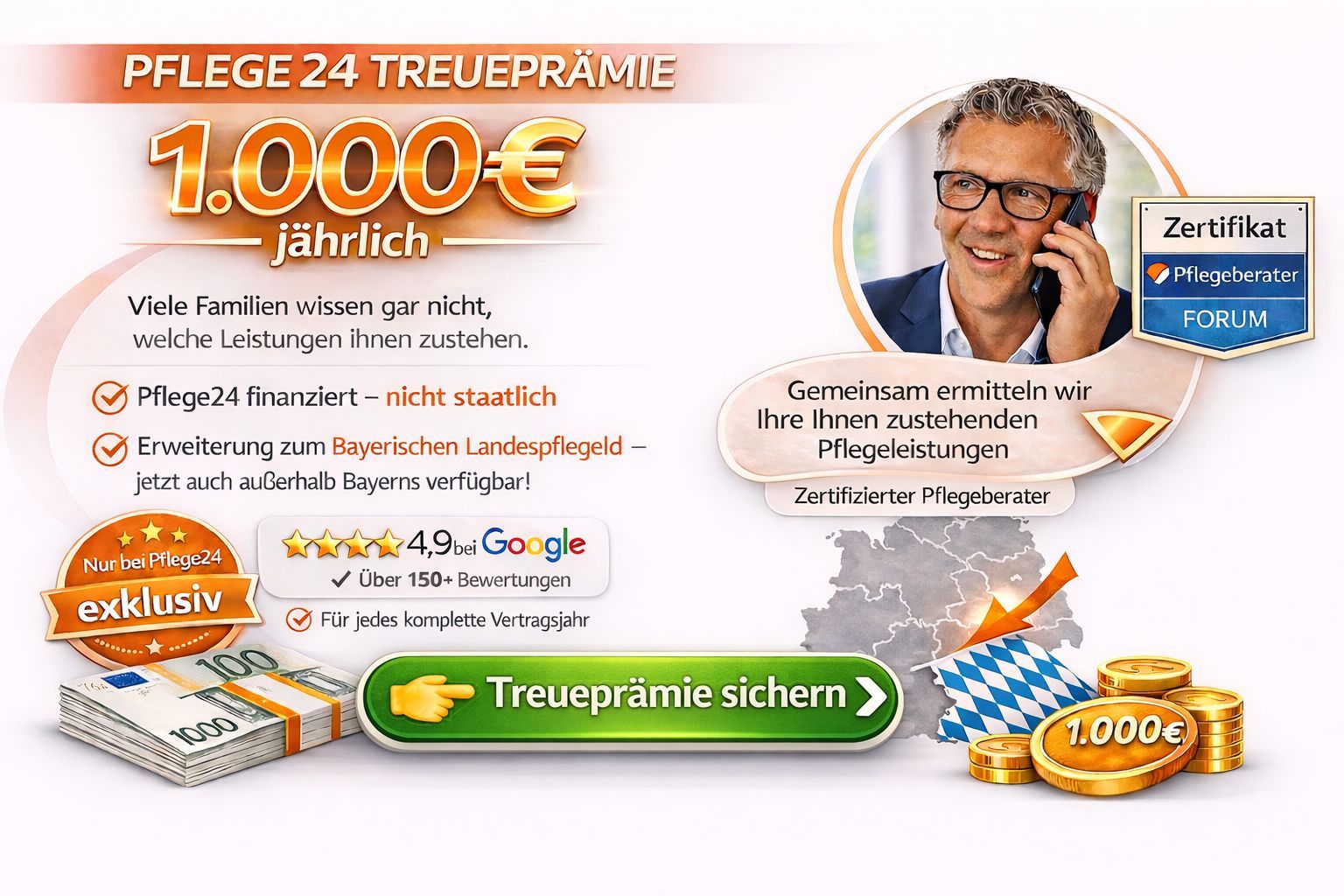 Treueprämie Sichern